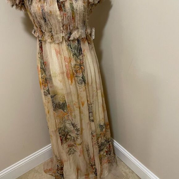 NWT Free People Irina Embellished Raw
Edges Floral Vintage Dress size S new - Picture 7 of 15